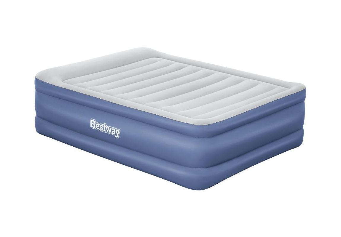Krevet na napuhavanje Airbed King s ugrađenom pumpom | 203 x 193 x 56 cm