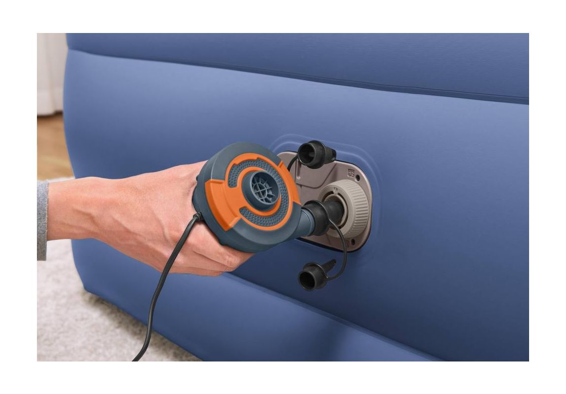 Krevet na napuhavanje Airbed King s ugrađenom pumpom | 203 x 193 x 56 cm