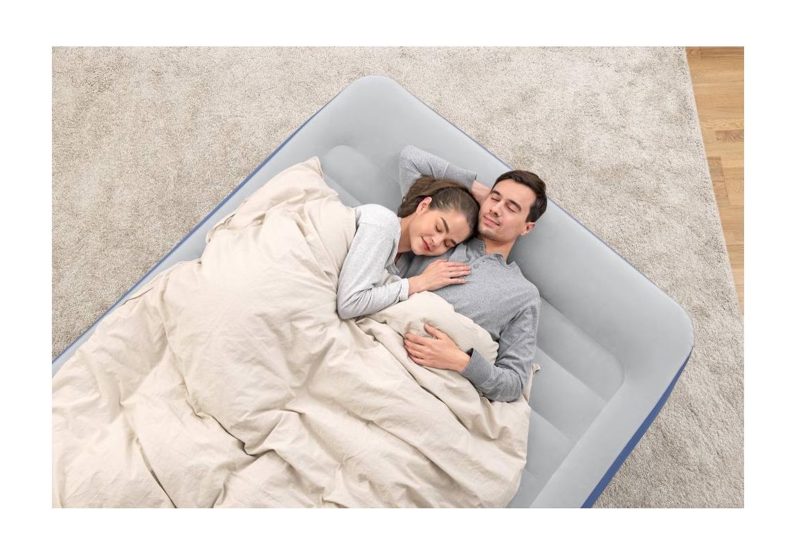 Krevet na napuhavanje Airbed King s ugrađenom pumpom | 203 x 193 x 56 cm