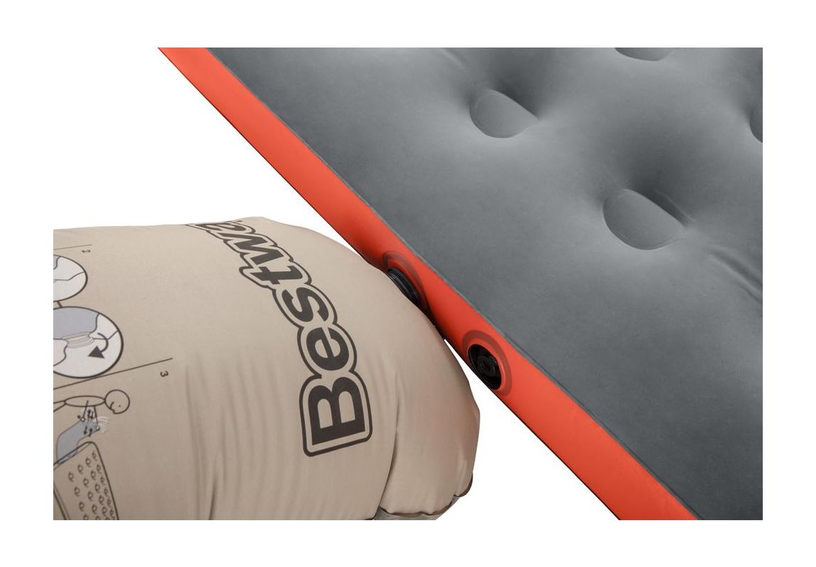 Madrac na napuhavanje Roll and Relax s pumpom AirCinch | 203 x 152 x 22 cm