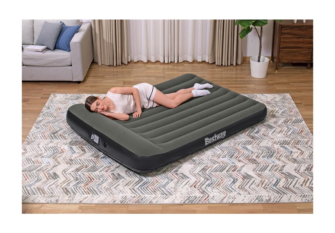 Krevet na napuhavanje Tritech Queen s ugrađenom pumpom | 203 x 152 x 30 cm