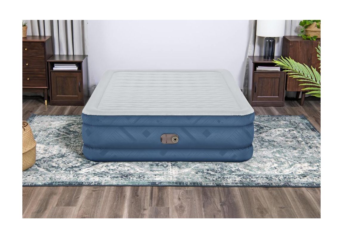 Krevet na napuhavanje Snugable Top Fortech™ Queen s ugrađenom električnom pumpom | 203 x 152 x 46 cm