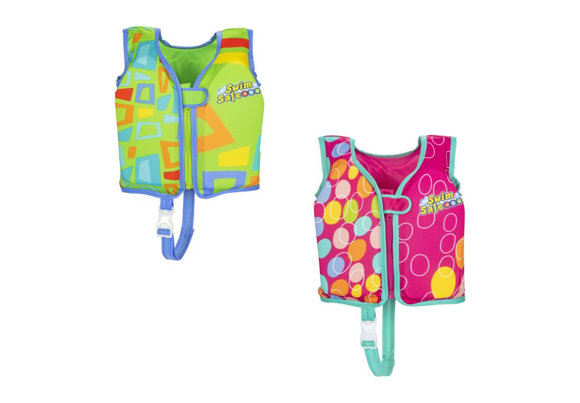 Swim Safe ABC™ dječji pjenasti prsluk za plivanje AquaStar™ | za 1-3 god.