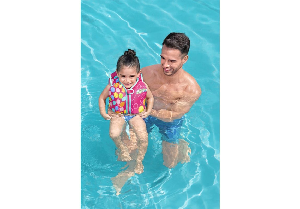 Swim Safe ABC™ dječji pjenasti prsluk za plivanje AquaStar™ | za 1-3 god.