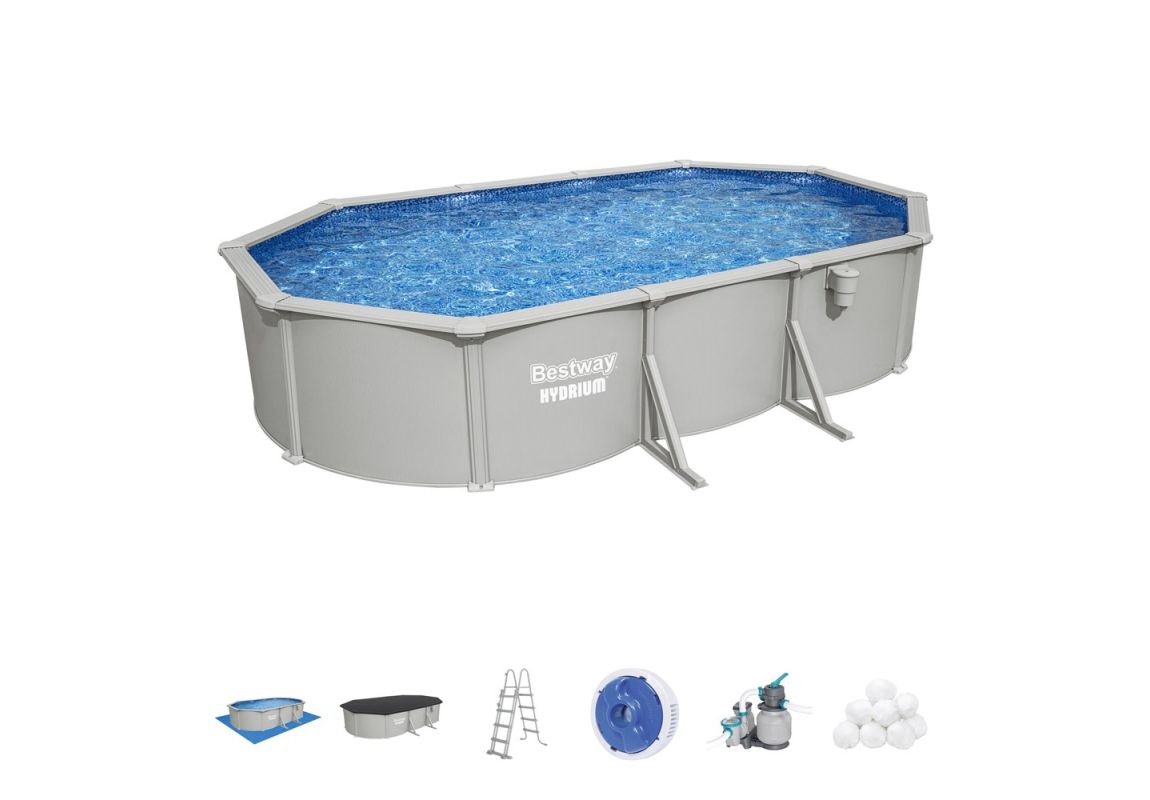 Montažni bazen Hydrium™ | 610 x 366 x 122 cm s filtarskom pješčanom pumpom