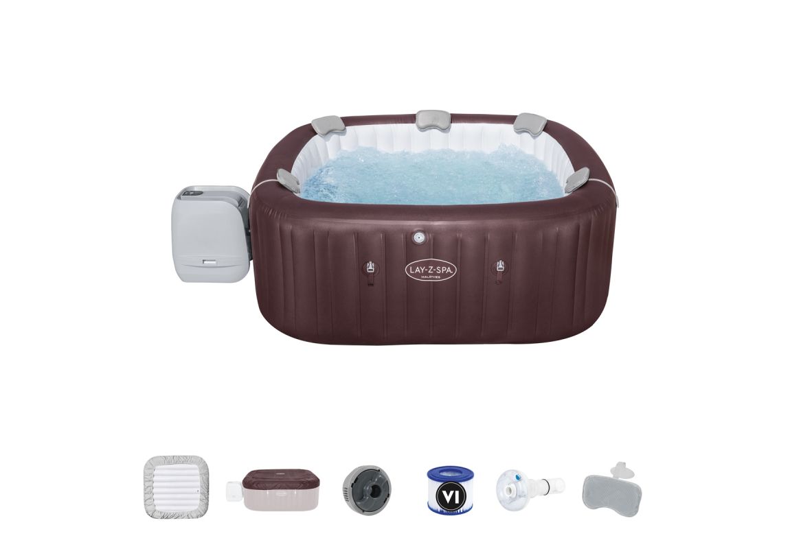 Masažni bazen (jacuzzi) Lay-Z-Spa® Maldives Smart HydroJet Pro | 201 x 201 x 80 cm