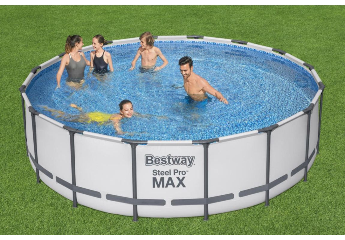 Montažni bazen Steel Pro MAX™ | 488 x 122 cm sa pumpom s kartonskim filterom