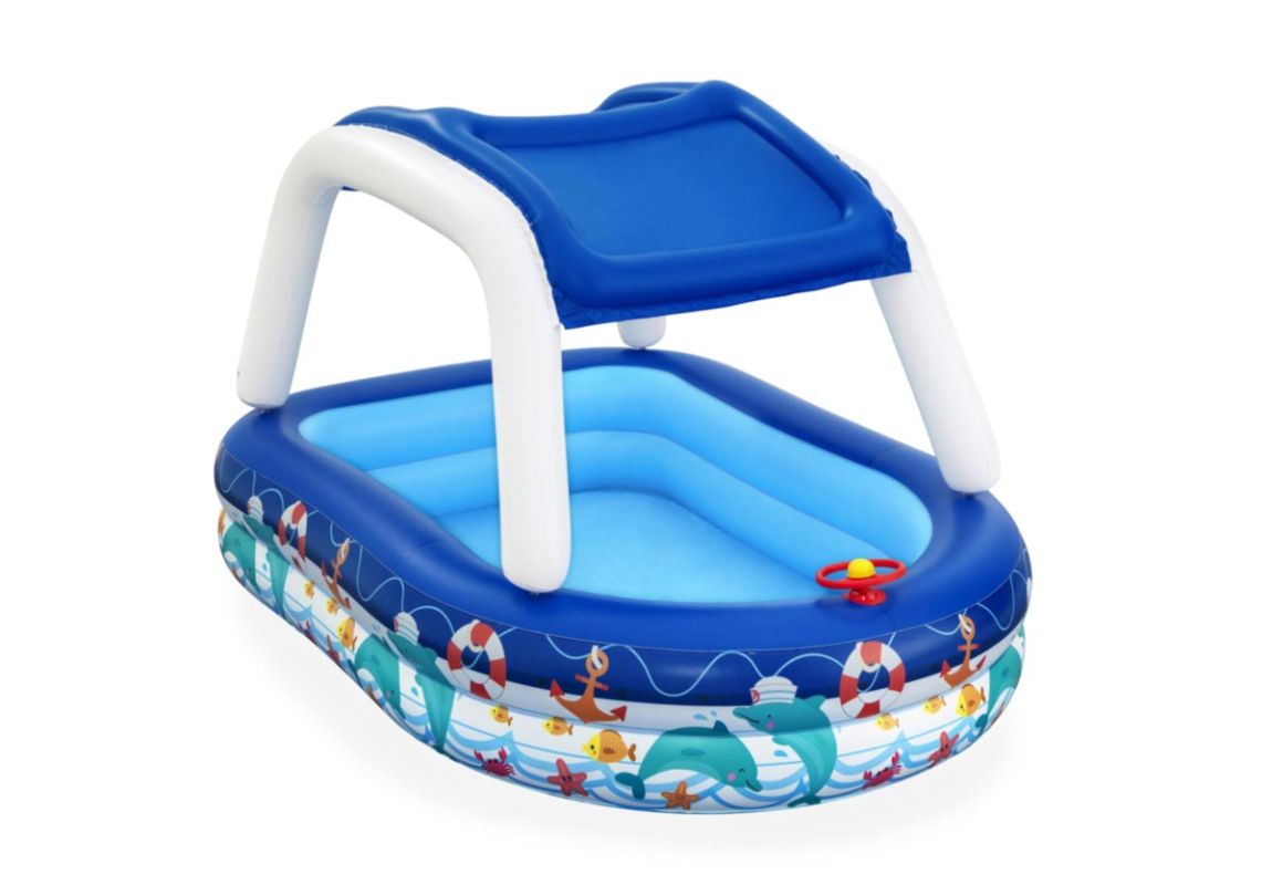 Obiteljski bazen Sea Captain s UV Careful™ nadstrešnicom | 213 x 155 x 132 cm 