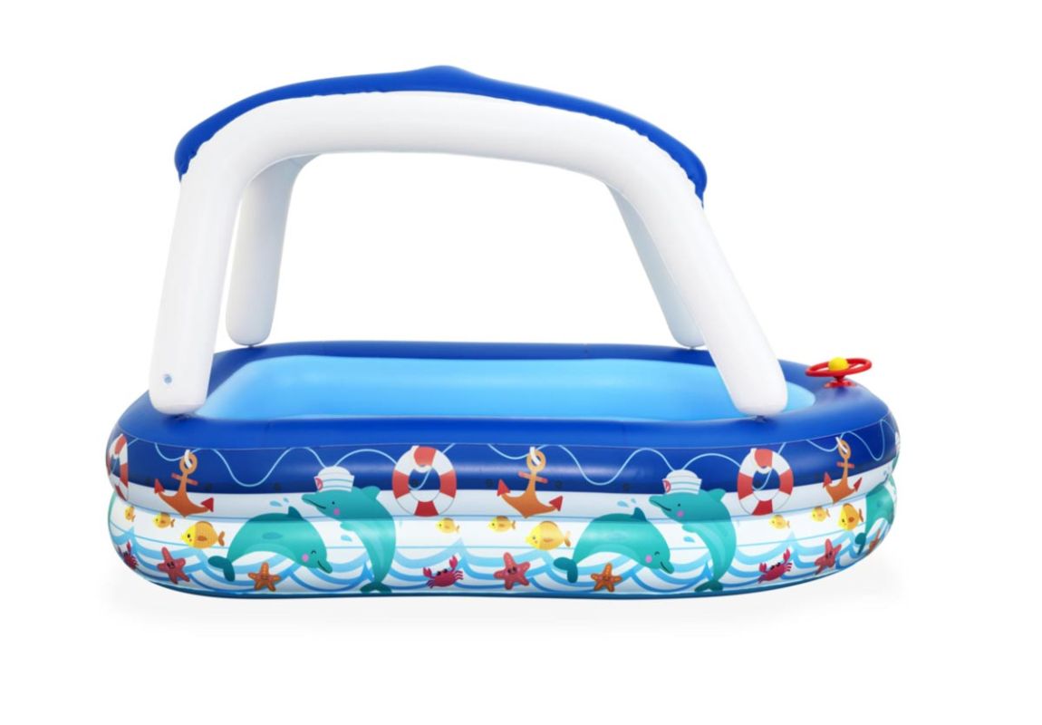 Obiteljski bazen Sea Captain s UV Careful™ nadstrešnicom | 213 x 155 x 132 cm 