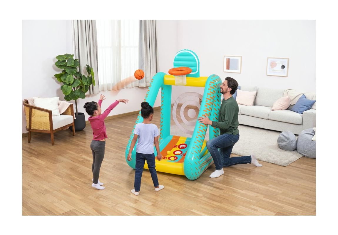Napuhljiva igra 3-u-1 Perfect Aim™ | 127 x 109 x 178 cm