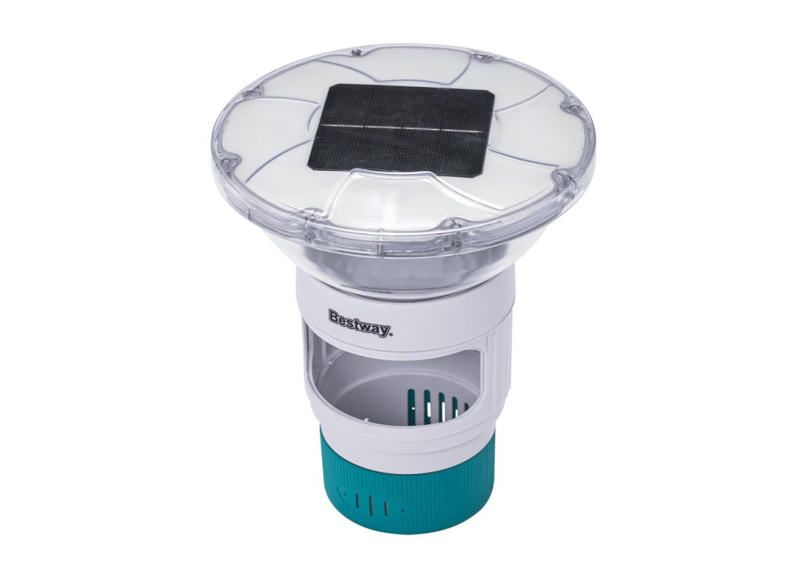 SolarGlow dozirni plovak za kemikalije s LED svjetlom