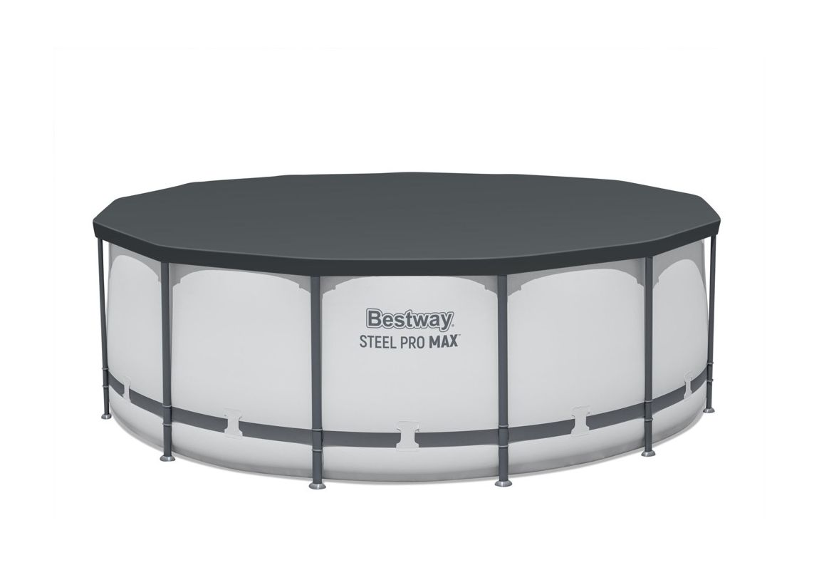 Montažni bazen Steel Pro MAX™ | 396 x 122 cm sa pumpom s kartonskim filterom