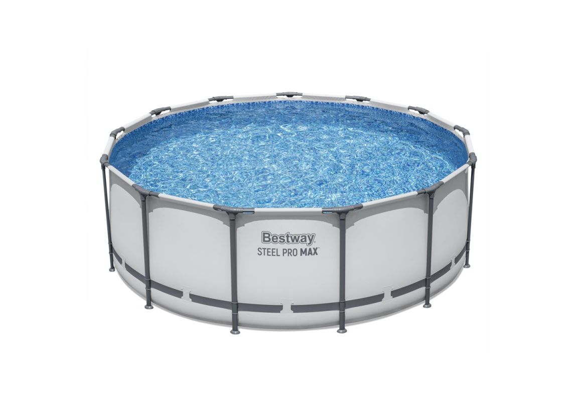 Montažni bazen Steel Pro MAX™ | 396 x 122 cm sa pumpom s kartonskim filterom