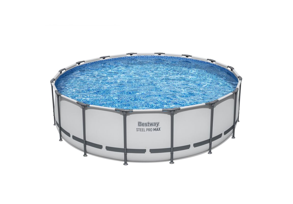 Montažni bazen Steel Pro MAX™ | 488 x 122 cm sa pumpom s kartonskim filterom