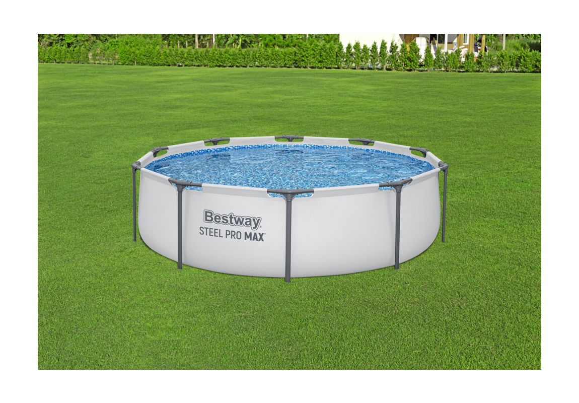 Montažni bazen Steel Pro™ MAX sa pumpom s kartonskim filterom | 305 x 76 cm