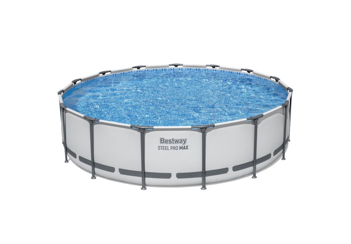Montažni bazen Steel Pro™ MAX | 457 x 107 cm sa pumpom s kartonskim filterom