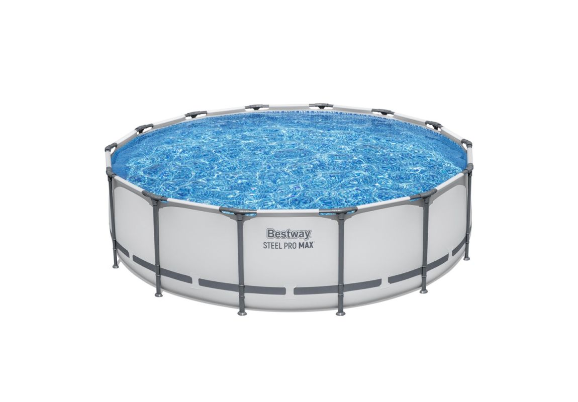 Montažni bazen Steel Pro MAX™ | 427 x 107 cm sa pumpom s kartonskim filterom
