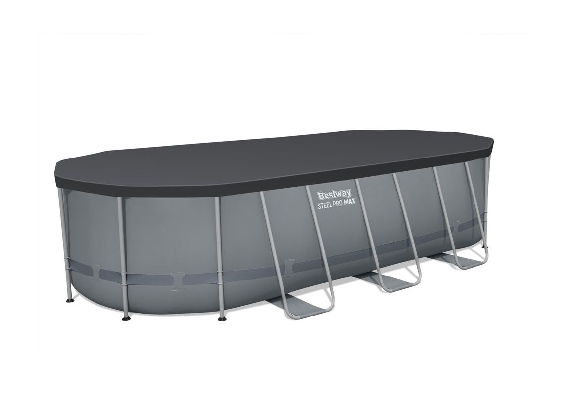 Montažni bazen Steel Pro MAX | 549 x 274 x 122 cm sa pumpom s kartonskim filterom