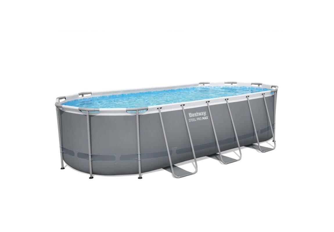 Montažni bazen Steel Pro MAX | 549 x 274 x 122 cm sa pumpom s kartonskim filterom