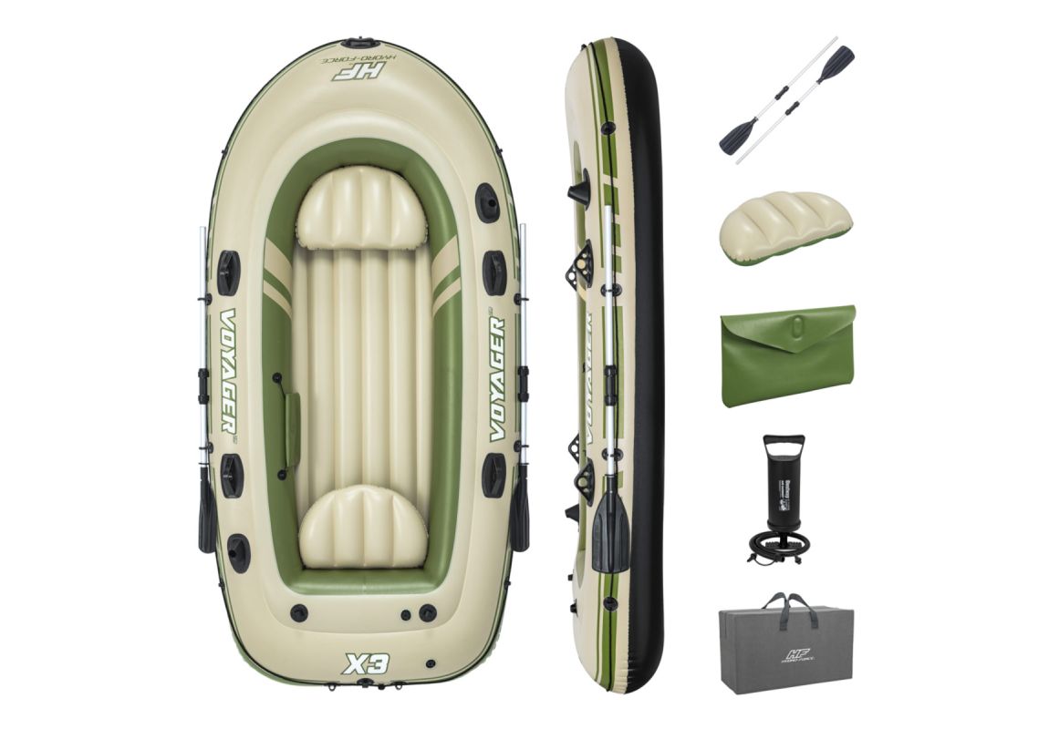Čamac na napuhavanje Voyager X3 Raft Set | 294 x 137 cm