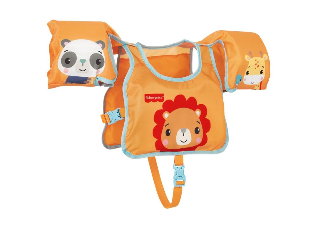 Fisher Price™ dječji pjenasti prsluk za plivanje | za 3-6 god.