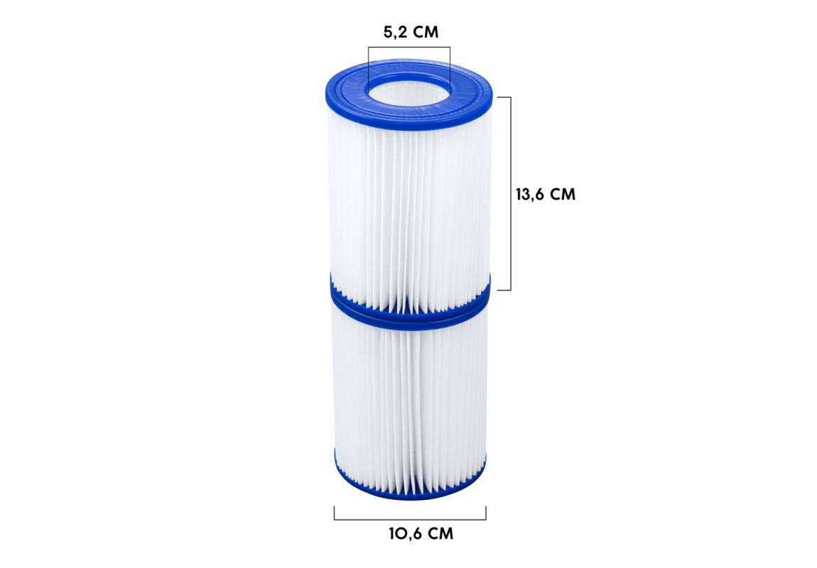 Filtar uložak (II) za filter pumpe