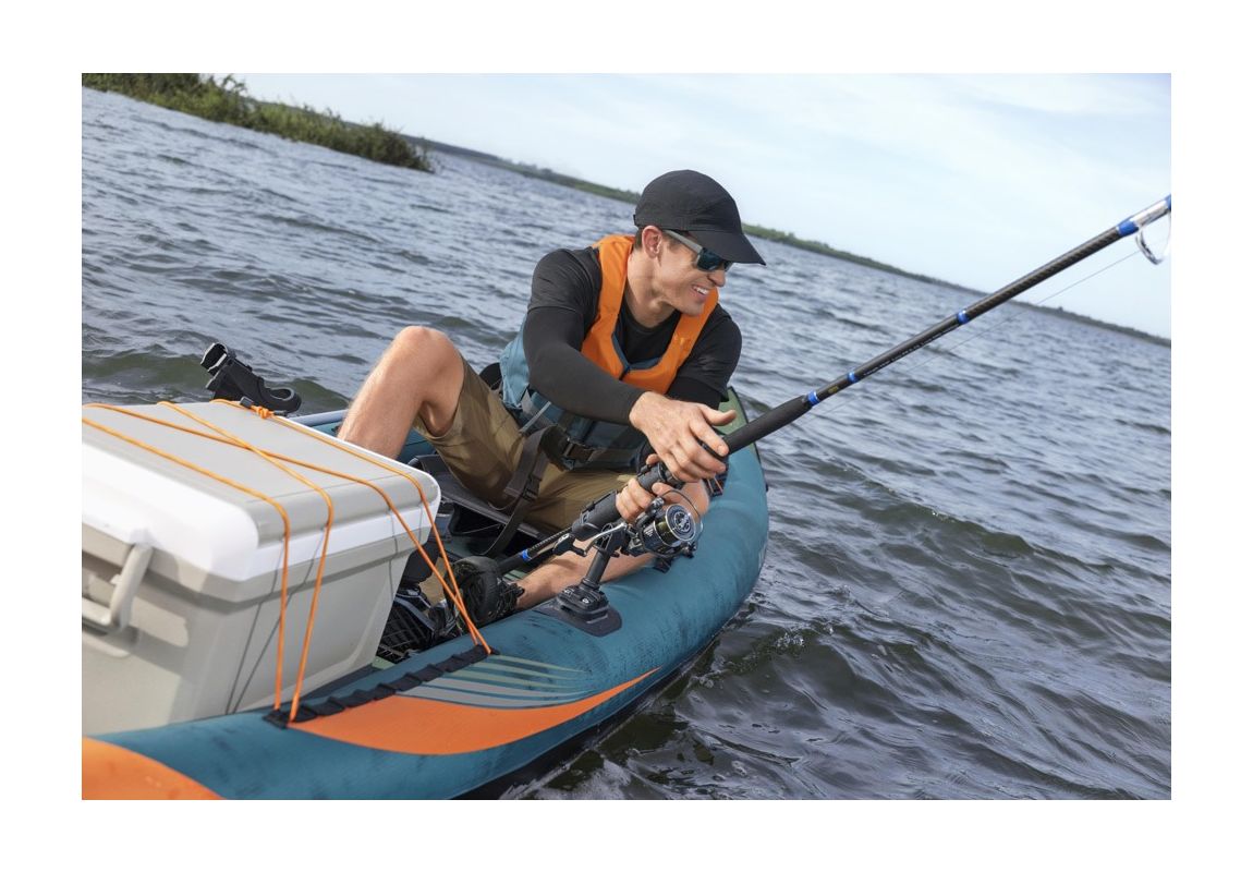 Kajak na napuhavanje Hydro-Force™ Angler Elite X1 | 380 x 99 cm