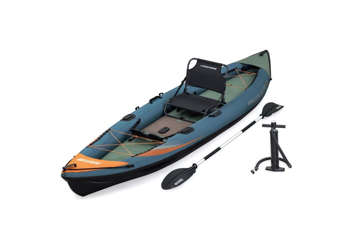 Kajak na napuhavanje Hydro-Force™ Angler Elite X1 | 380 x 99 cm