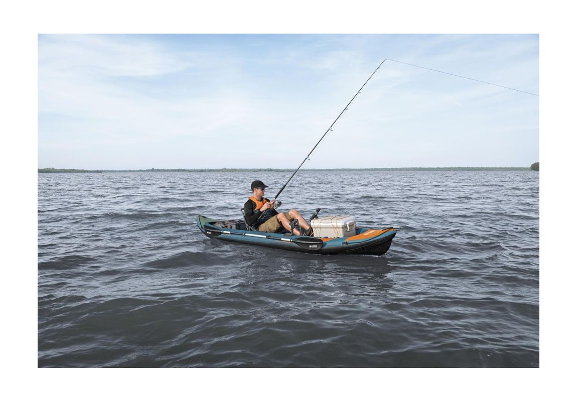 Kajak na napuhavanje Hydro-Force™ Angler Elite X1 | 380 x 99 cm