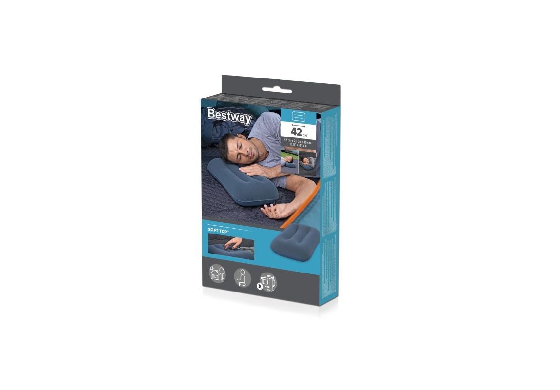 Jastuk na napuhavanje Bestway® | 42 x 26 x 10 cm