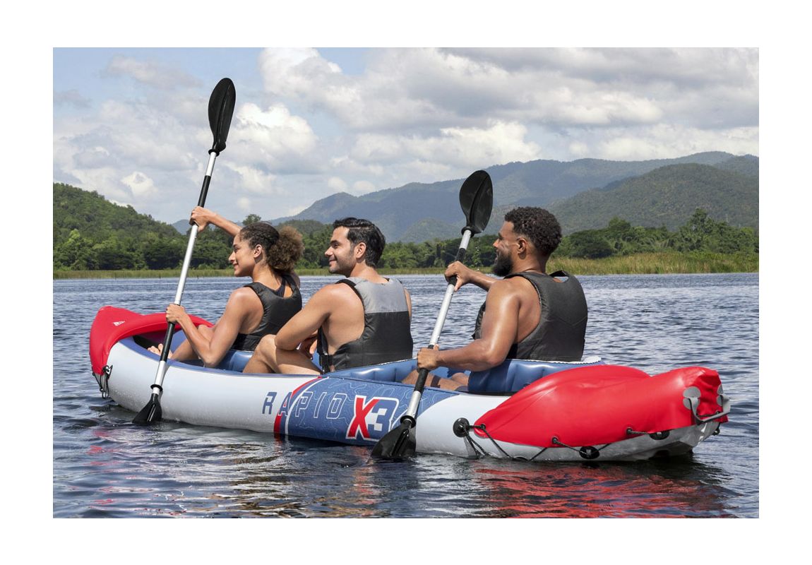 Kajak na napuhavanje Hydro-Force™ Rapid X3 | 381 x 100 cm