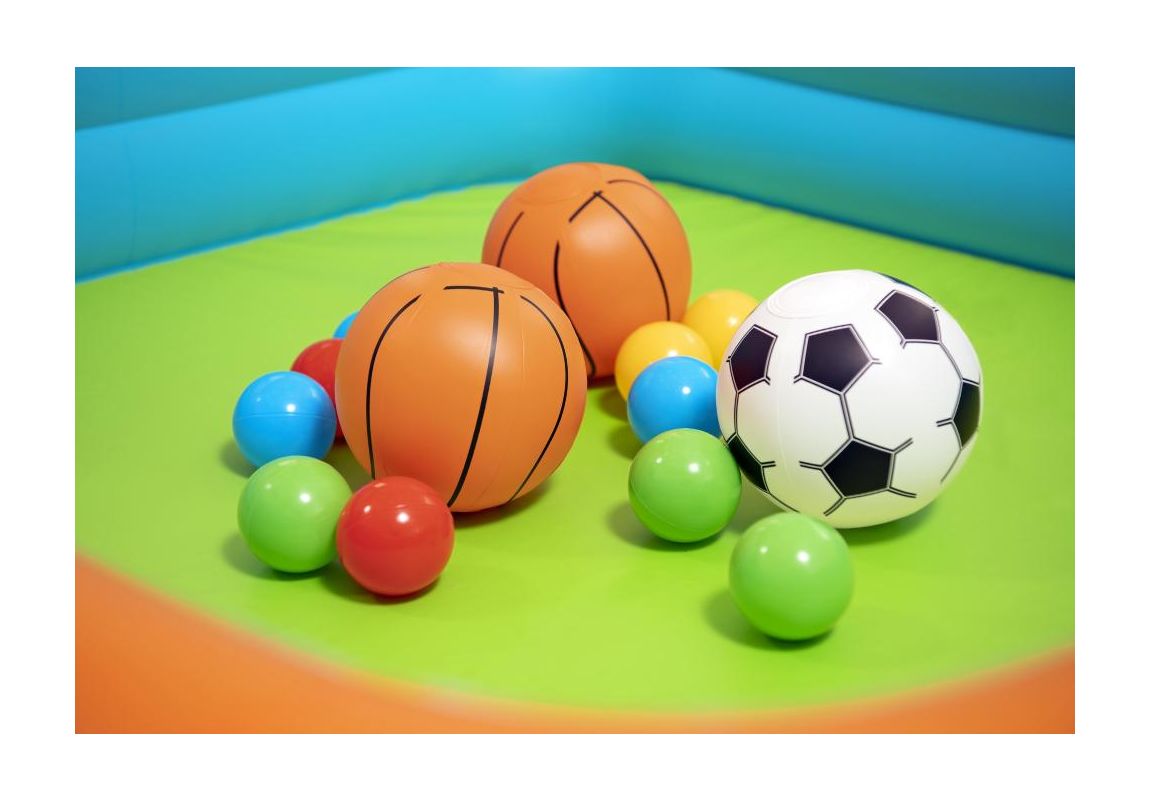 Bazen za igru s lopticama Kick ‘N Swish | 120x107x84 cm