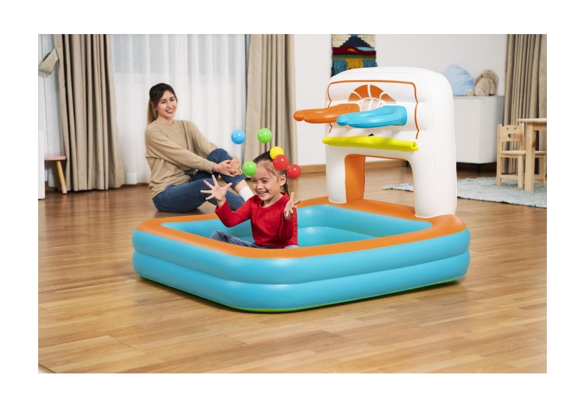 Bazen za igru s lopticama Kick ‘N Swish | 120x107x84 cm