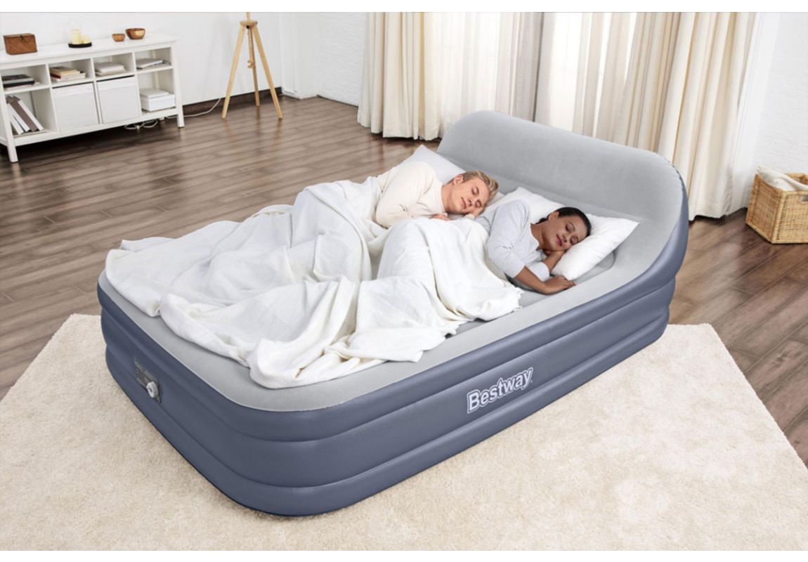 Krevet na napuhavanje Airbed Queen s ugrađenom pumpom | 226 x 152 x 84 cm