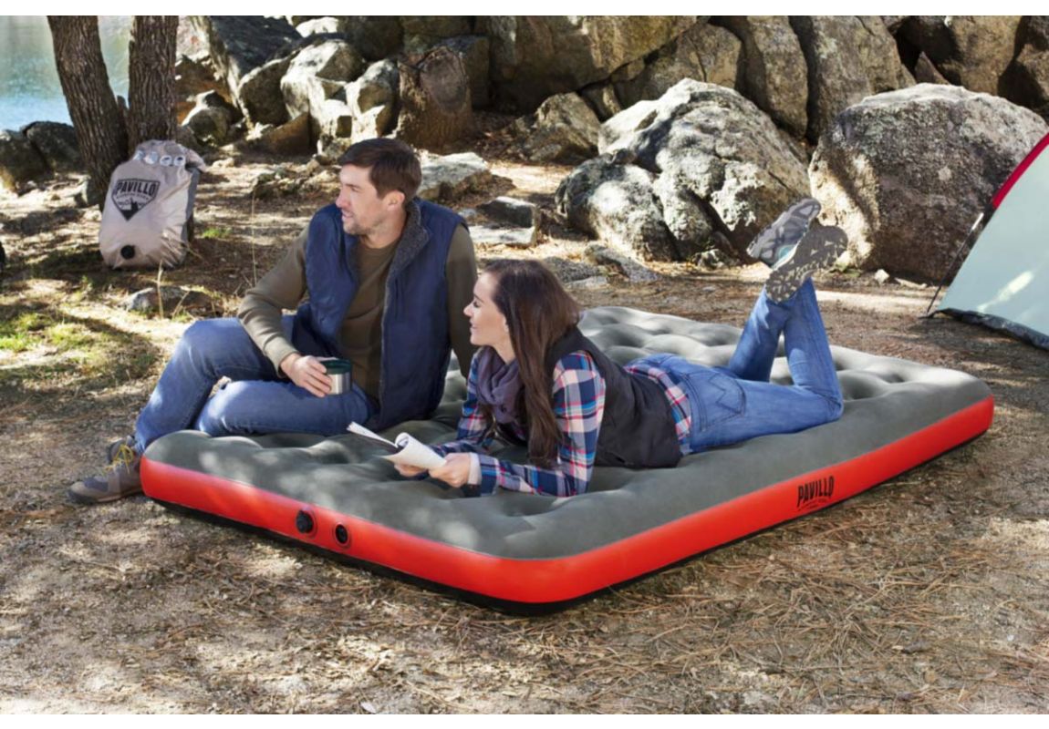 Napihljiva postelja Pavillo™ Roll & Relax | 203 x 152 x 22 cm