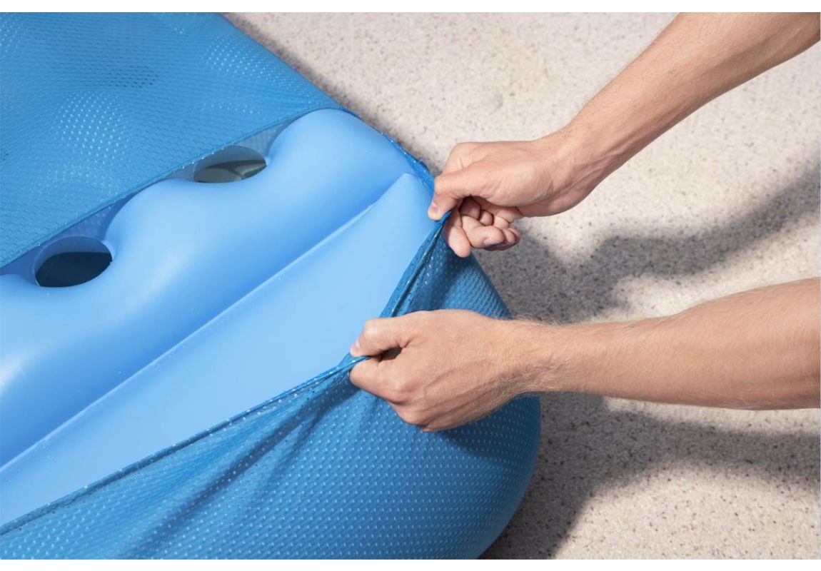 Madrac s navlakom od tkanine Blissful Drifter™ s tropskom grafikom | 183 x 73 cm 
