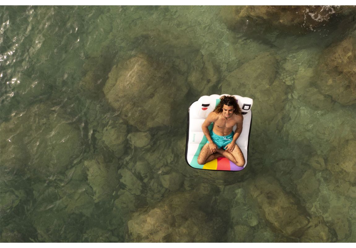 Madrac na napuhavanje Pose N' Float™ | 127 x 102 cm