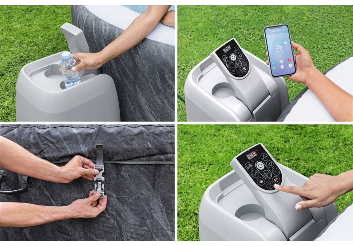 Masažni bazen (jacuzzi) Lay-Z-Spa Boracay AirJet | 180 x 66 cm