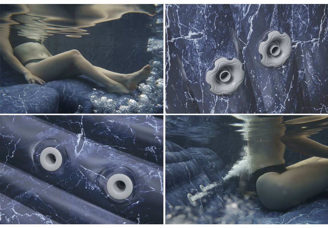 Masažni bazen (jacuzzi) Lay-Z-Spa San Francisco Smart Hydrojet Pro | 230 x 230 x 71 cm