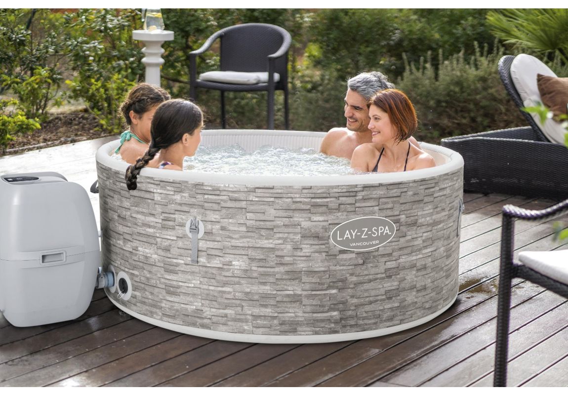 Masažni bazen (jacuzzi) Lay-Z-Spa Vancouver Airjet Plus | 155 x 60 cm