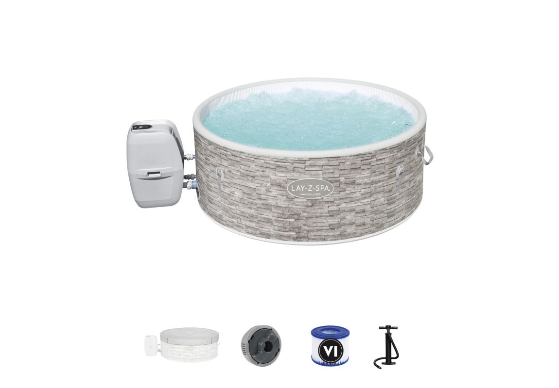 Masažni bazen (jacuzzi) Lay-Z-Spa Vancouver Airjet Plus | 155 x 60 cm
