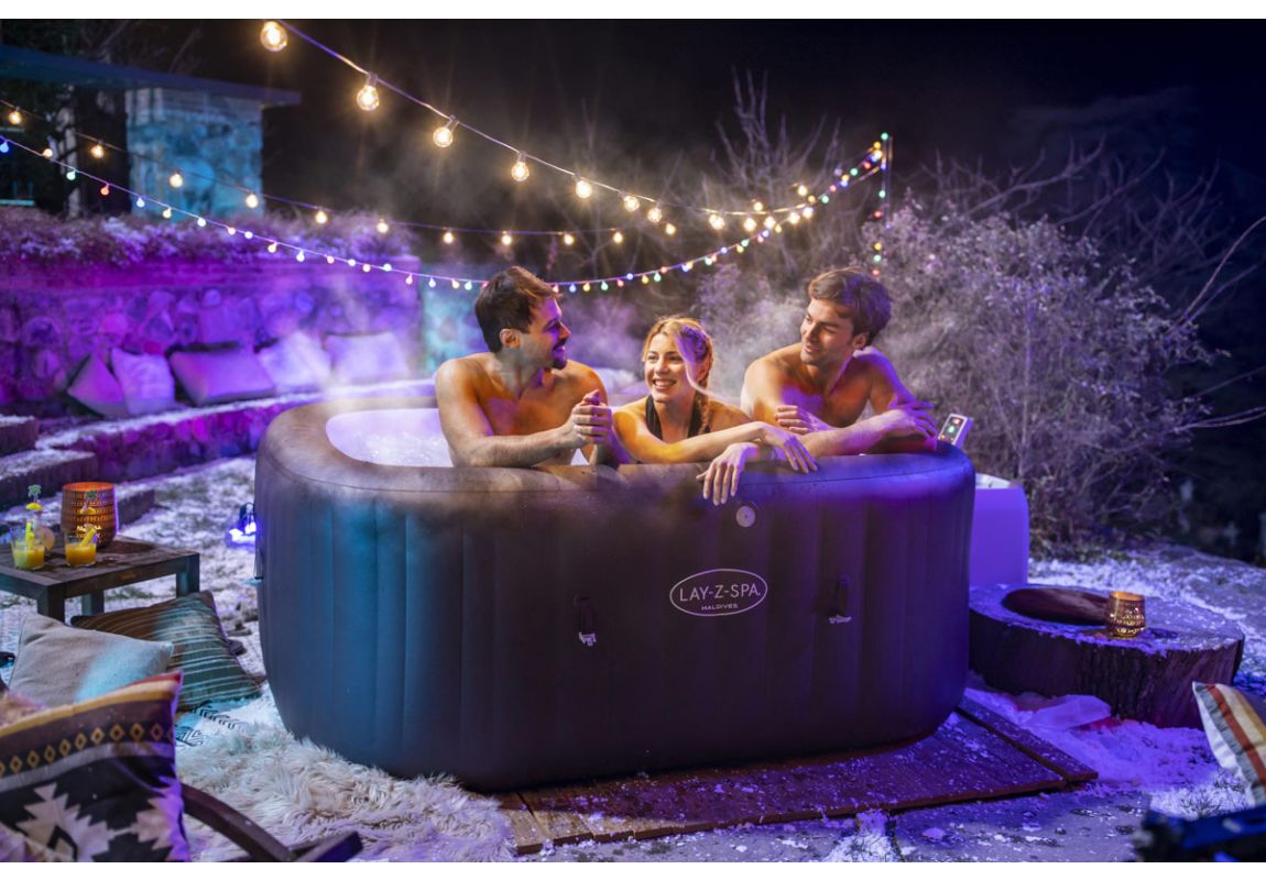 Masažni bazen (jacuzzi) Lay-Z-Spa® Maldives Smart HydroJet Pro | 201 x 201 x 80 cm