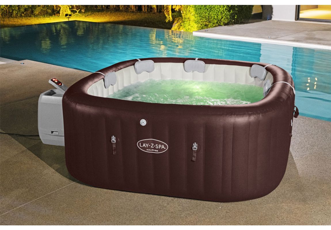 Masažni bazen (jacuzzi) Lay-Z-Spa® Maldives Smart HydroJet Pro | 201 x 201 x 80 cm