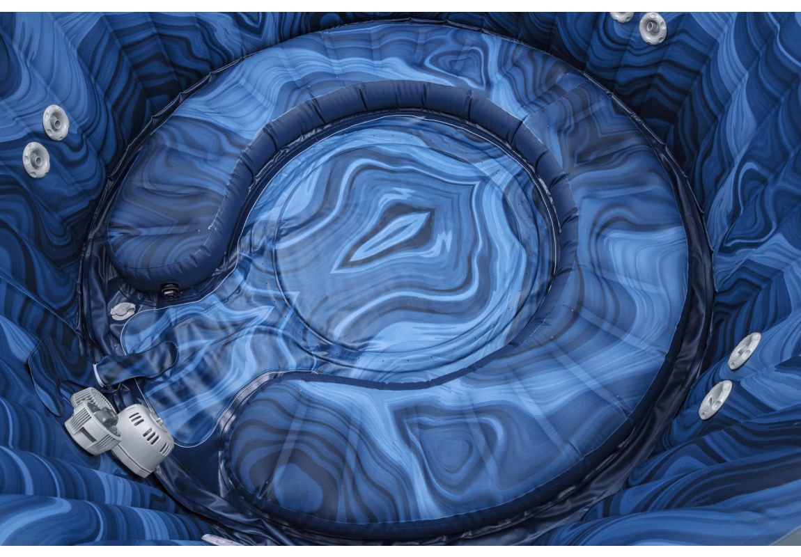 Masažni bazen (jacuzzi) Lay-Z-Spa Santorini Smart HydroJet Pro | 216 x 80 cm