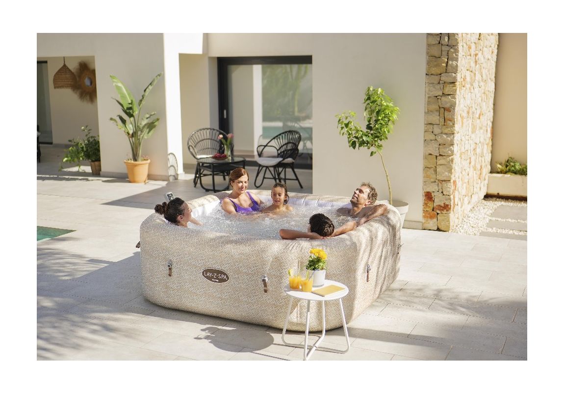 Masažni bazen (jacuzzi) Lay-Z-Spa Rome Smart Airjet | 201 x 201 x 71 cm