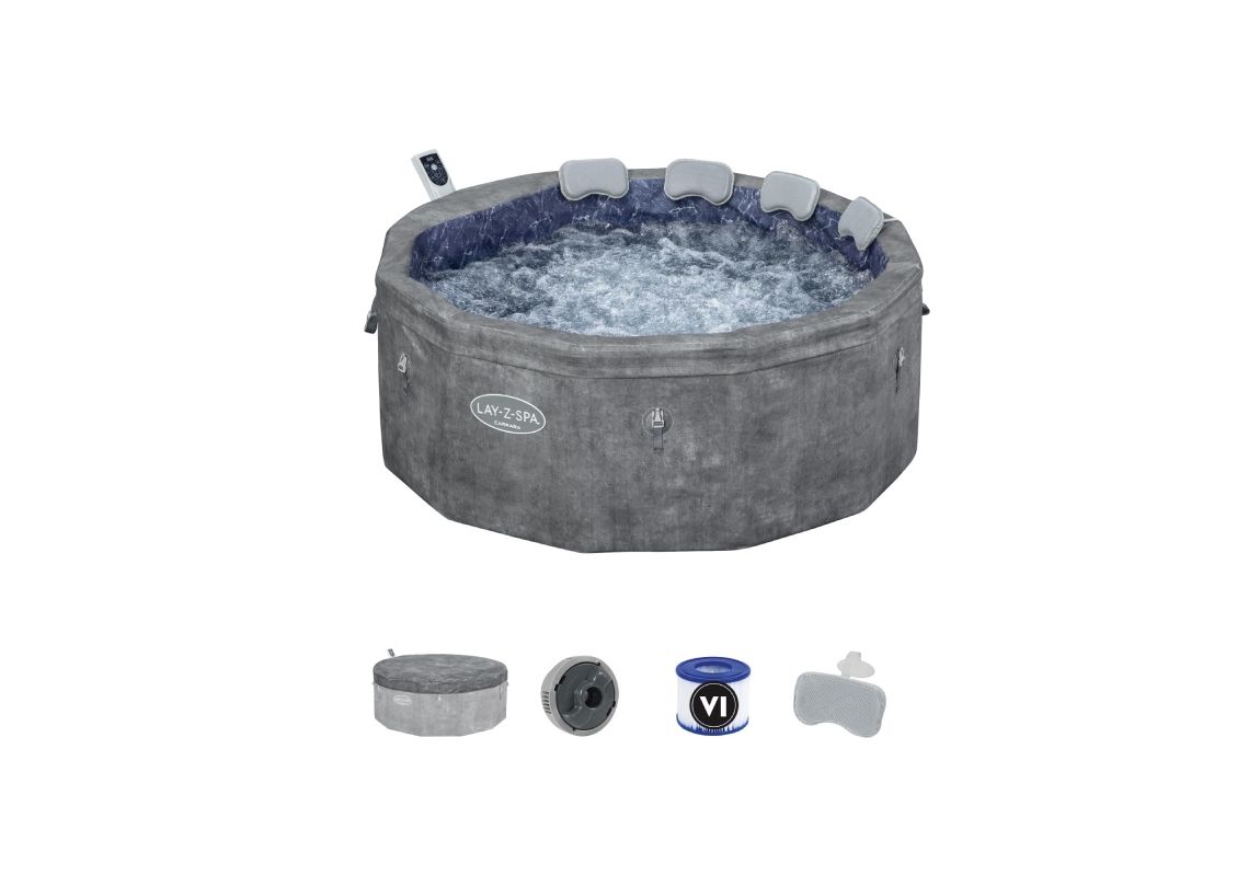 Masažni bazen (jacuzzi) Lay-Z-Spa Carrara Smart AirJet | 170 x 65 cm