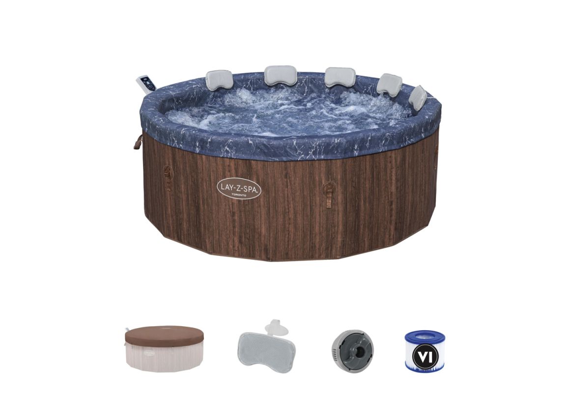 Masažni bazen (jacuzzi) Lay-Z-Spa Toronto Smart AirJet | 190 x 70 cm