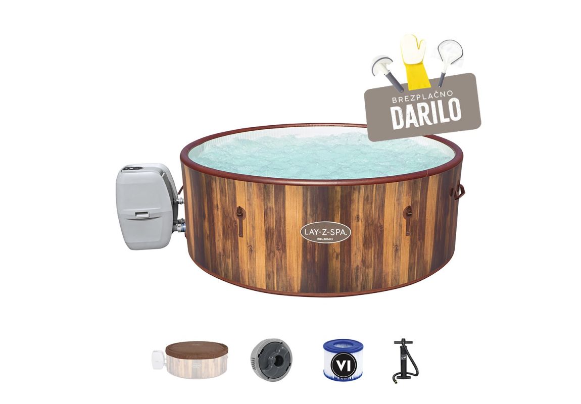 Masažni bazen (jacuzzi) Lay-Z-Spa Helsinki Airjet  | 180 x 66 cm