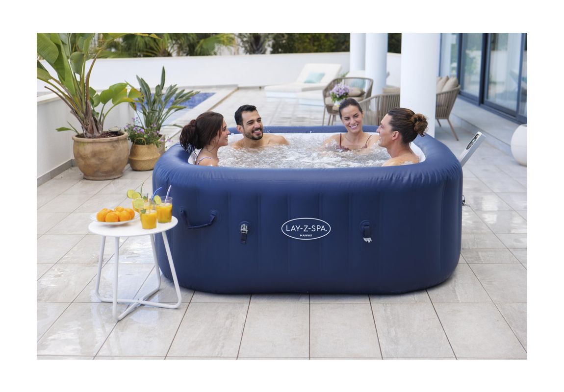 Masažni bazen (jacuzzi) Lay-Z-Spa Hawaii Smart Airjet | 180 x 180 x 71 cm