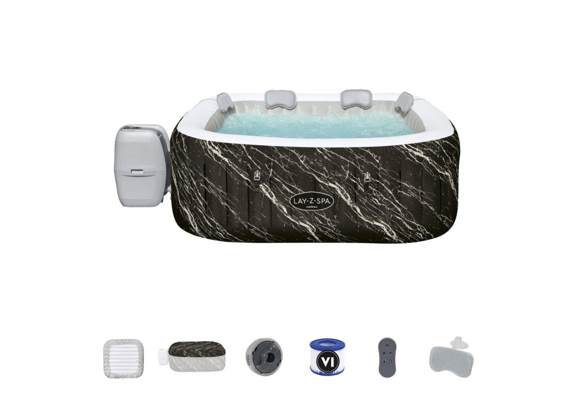 Masažni bazen (jacuzzi) Lay-Z-Spa Hollywood Airjet | 180 x 180 x 66 cm